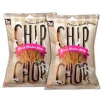 Chip Chops Sun Dried Chicken Jerky Dog Treat, Easily Digestible, Healthy Dog Treat, Perfect for Snacks, Suitable for All Dog Breeds, (Pack of 2) - Each 70gm