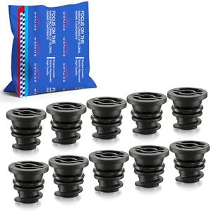 WOTAIKE 10PCS Oil Pan Drain Plug Fit for 2015-2025 Audi A1 A3 A4 A5 A6 A7 Q3 Q5 Q7 S3 Volkswagen Atlas Golf GTI Jetta Passat Tiguan 06L103801 06L103801D 06L-103-801 06L-103-801D 06L103801H