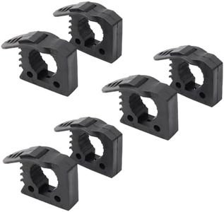 Pikioraz 6 Pack Shovel Holder, Rubber Clamp Mount for 1-1/7" to 1-4/9" Diameter Tools and Equipment Used on Off-road vehicle, SUV UTV ATV, RV Van, Pickup Trucks, Utility Trailers