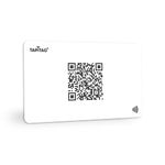 TAPiTAG Digital Business Card NFC Tag + QR (White)