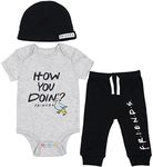 FRIENDS Baby Boys 3 Piece Outfit Se