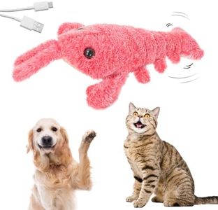 Floppy Lobster Interactive Dog Plush, Medium Dog Toy, Calming Pet Toy, Pink