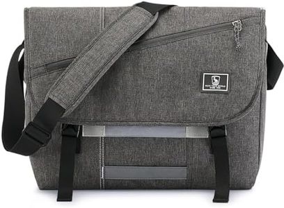 OIWAS Messenger Bag for Women - Canvas 14 Inch Laptop Satchel Computer Briefcase Mens Crossbody Bag School Backpack