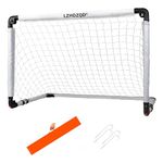 LZHDZQD Football Goal, Goal Posts For Kids, Toddler football goal, Kids Football Goals for the Garden/Indoor/Outdoors (90x60 white goal)