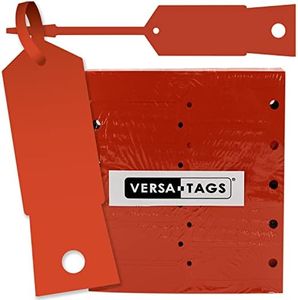 Orange Self-Locking Arrow Key Tags (1,000 per Pack) Size 4 1/2" X 3/4" (Orange)
