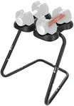 LifePro Adjustable Dumbbell Stand for PowerFlow & Powerflow Plus Adjustable Dumbbell Set - Adjustable Dumbbell Rack Stand for Convenience & Safety When Training - Durable Adjustable Weights Stand