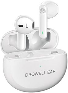 Hearing Aids, Hearing Aids for Seniors Rechargeable with Noise Cancellin Hearing Amplifiers for Seniors & Adults Hearing Loss with Portable Charging Case Gloss White