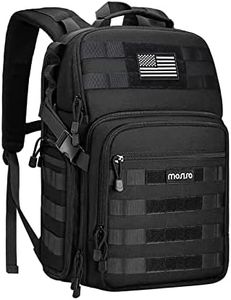 MOSISO Camera Backpack, DSLR/SLR/Mirrorless Tactical Camera Bag Case with Laptop Compartment Compatible with Canon/Nikon/Sony, Black