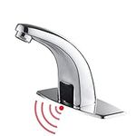 Gangang Touchless Bathroom Hands Free Motion Sensor Faucet Washbasin Automatic Tap Mixer with Deck