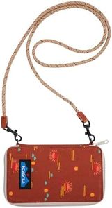 KAVU Go Time Bi-Fold Crossbody Wallet with Rope Strap - Mirage Glow