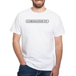 CafePress Coronation Street Logo T Shirt Men's Traditional Fit White Casual Tshirt