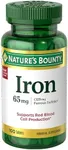 Nature's Bounty Iron 65mg, 325 mg F