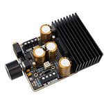 Class AB Amplifier, DROK 2.1 Channel 80W+80W Stereo and120W Pure Bass 9-18V 4Ω Audio Amplifier Board