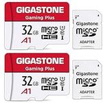 [Gigastone] Micro SD Card 32GB 2-Pa