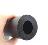 M&M HARIS 1" inch ID X 3/8" THK Foam Heat Insulated Tube for Air Conditioner Ac Pipe Foam Rubber Tube 5.9 Feet insulation pipe cover ID 25mm X 9 mm THK Tube Pack of 4