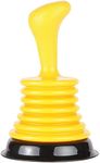 Home-X - Mini Plunger with Ergonomic Handle, Easy-to-Use Durable Design Unclogs Kitchen Sinks with Minimal Effort