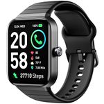 Smart Watch for Men Women, 1.8" Fitness Watches Make/Receive Call Alexa Built-in 100+ Workouts IP68 Waterproof SpO2 Heart Rate Monitor Activity Trackers and Smartwatches for Android iPhone
