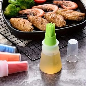 silicone brush cooking,silicone basting brush,basting brush for cooking,basting brush (1, green)