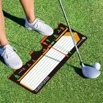 Golf Training Mat for Beginners | Posture Assistance and Entry-Level Stance Corrector | Golf Training Aids Pad for Men Women