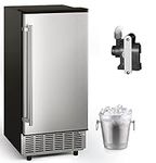 GLACER Under Counter Ice Maker, 80l