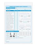 A5 Minibus defect/Check List Book, 2 Part, Duplicate, 50 Sets per Book