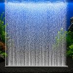 Devopet Aquarium Air Bubble Strip, Fine Bubble Wall Air Stone Bar for Fish Tank, Self-Sinking High Dissolved Oxygen Diffuser, Aeration Bubbler Decorations for Freshwater & Saltwater Tanks (22 Inch)