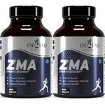 End2End Nutrition ZMA Supplement for Men & Women with Tribulus, Vitamin B6 and Piperine | Testosterone Booster with Nighttime Sports Recovery & Muscle Gain - 120 Tablets