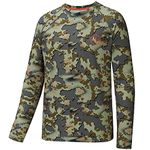 Bassdash Men's Hunting Sun Shirt UPF 50 Lightweight Camo Performance Long Sleeve Stretch Fishing Hiking Tactical Tees