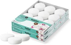 BOLSIUS 3 Inch White Floating Candl