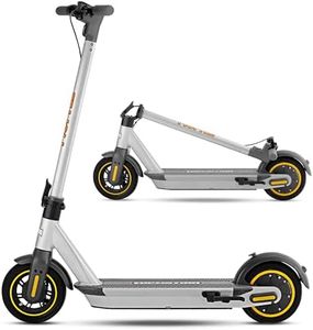 10 Inches Foldable Electric Scooter - Unique Performance and Upgraded Pneumatic Tire Foldable Commuter, Suitable for Adult and Easy to Store and Transport - HURES36