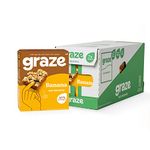 Graze Banana Oat Boost Bars - Vegan Snacks, Whole Oats & Natural Flavours, High in Fibre - Packaging may vary - (28 Snacks - 7 Packs of 4 x 30g)