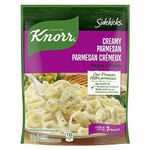 Knorr Sidekicks Pasta Side Dish for a quick meal that's easy to prepare Creamy Parmesan without artificial flavours or colours 124 g 8 count