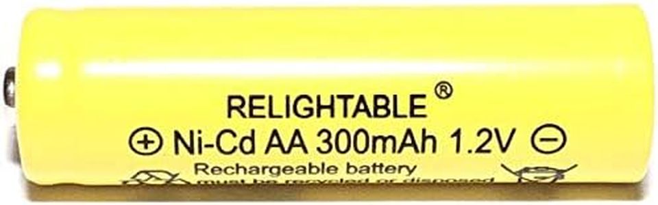 RELIGHTABLE 300mAh AA NiCd 1.2v Rechargeable Batteries Garden Solar Ni-Cd Light LED K Pack of 20