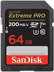 SanDisk 64GB Extreme PRO SDXC UHS-I