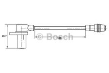 Bosch Bosch Wheel Speed Sensor 0 265 006 344