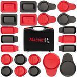 MagnetRX® Biomagnetic Magnets Kit – Imanes para Biomagnetismo Médico – Dr Goiz Magnets for Biomagnetism Bio Magnet Pair – Assorted Round & Rectangular 2500-5200 Gauss Magnets (22 Mixed Units)