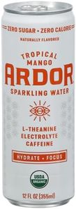 Ardor Organic Tropical Mango Sparkling Energy Water, 12 FZ