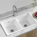 Cefito Stone Kitchen Sink 79 x 46cm