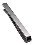 [TAVARAT] Tie clip Tie Clips for Men Black Silver made in japan Tie Bar Tie Pin Tps-014-bk (black silver)