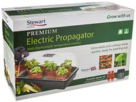 Stewart Thermostatic Control Electric Propagator, 38 cm - Black