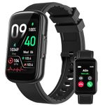 Parsonver Fitness Tracker Answer/Make Calls, 1.57" Fitness Watch with 24/7 Heart Rate, Sleep Tracker, IP68 Smartwatch for Men Women with 110+ Sports, Step Counter, Calories, Activity Trakcer, Black