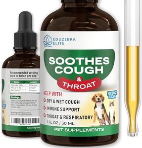 Kennel Cough Drops for Dogs & Cats Cough Relief Dry and Wet Pet Cough Allergy Relief - for Dogs of All Breeds & Sizes