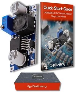 AZDelivery LM2596S Modulo Convertitore DC-DC Regolabile Step Down compatibile con Arduino incluso un E-Book!