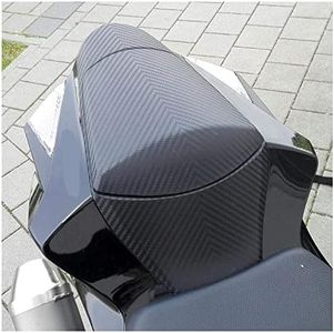 Motorcycle Carbon Pattern Rear Passenger Pillion Solo Fairing Tail Cover Rear Seat Cowl for Su.zuki GSXR600 GSXR750 GSXR GSX-R 600 750 2011-2015 2016 2017 2018 2019 2020 2021 2022 2023 (Matte Black)