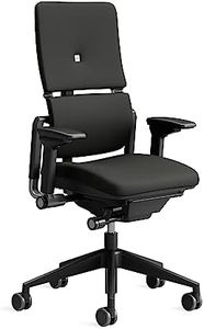 Steelcase Please Ergonomic Office Swivel Chair With Height Adjustable Lumbar Support Black