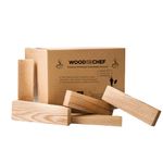 WoodForChef Cooking Wood Sticks 8’’ Length (Competition Grade) USDA/CFIA Certified for Pizza Oven Wood, Smoking, Grilling or BBQ - Red Oak - Box 16-lbs/900 Cubic Inch