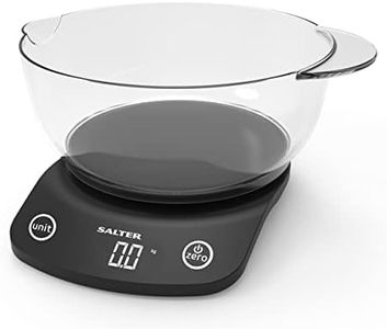 Salter Vega 5kg Electronic Kitchen Scale Digital Food Weight Jug