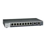 NETGEAR 10-Port Gigabit/10G Ethernet Unmanaged Switch (GS110MX) - with 8 x 1G, 2 x 10G/Multi-gig, Desktop, Wall or Rackmount, and Limited Lifetime Protection