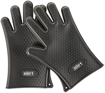 Weber Silicone Barbecue BBQ Smoking Gloves