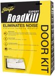 STINGER RKXDK - Roadkill Expert Series Sound Damping Material Door Kit (12 sq. ft.) - Overall improved sound quality - Easy cut and apply installation - Self-adhesive , Black